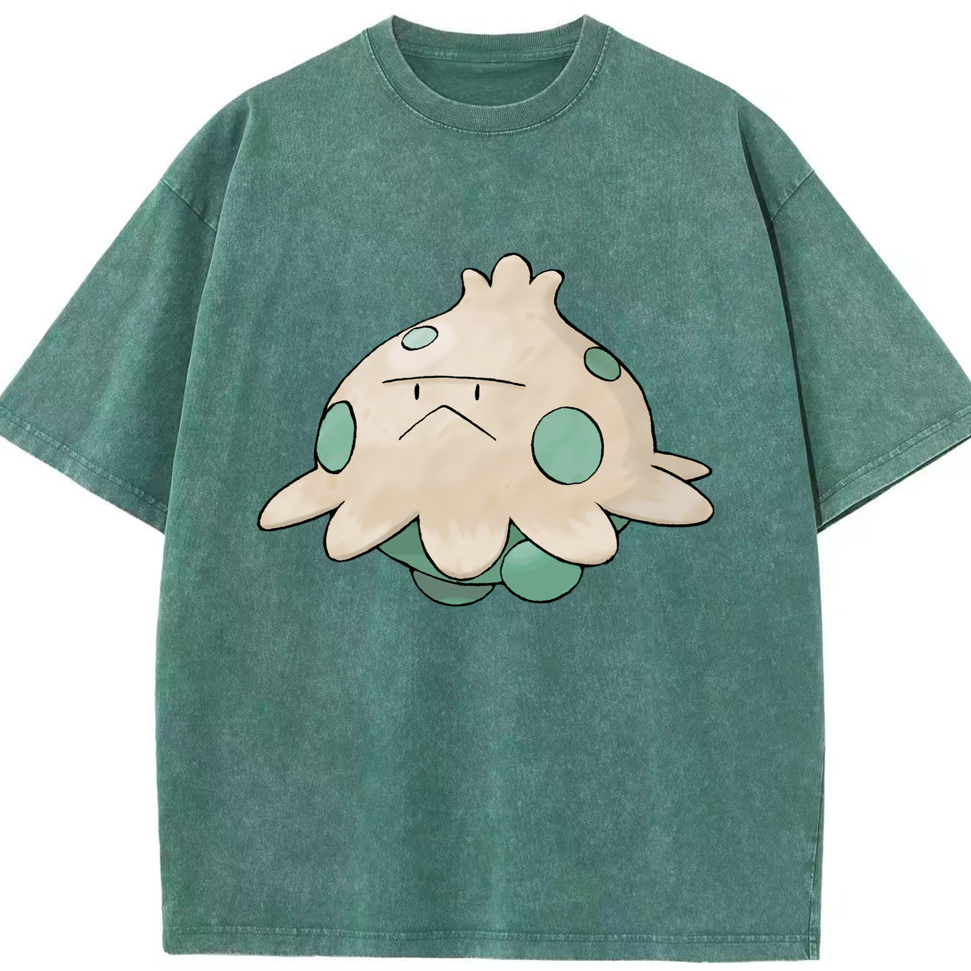 （画像用） ポケットモンスター Pokémon 綿100% ヴィンテージ風 半袖Tシャツ（フロントプリント）